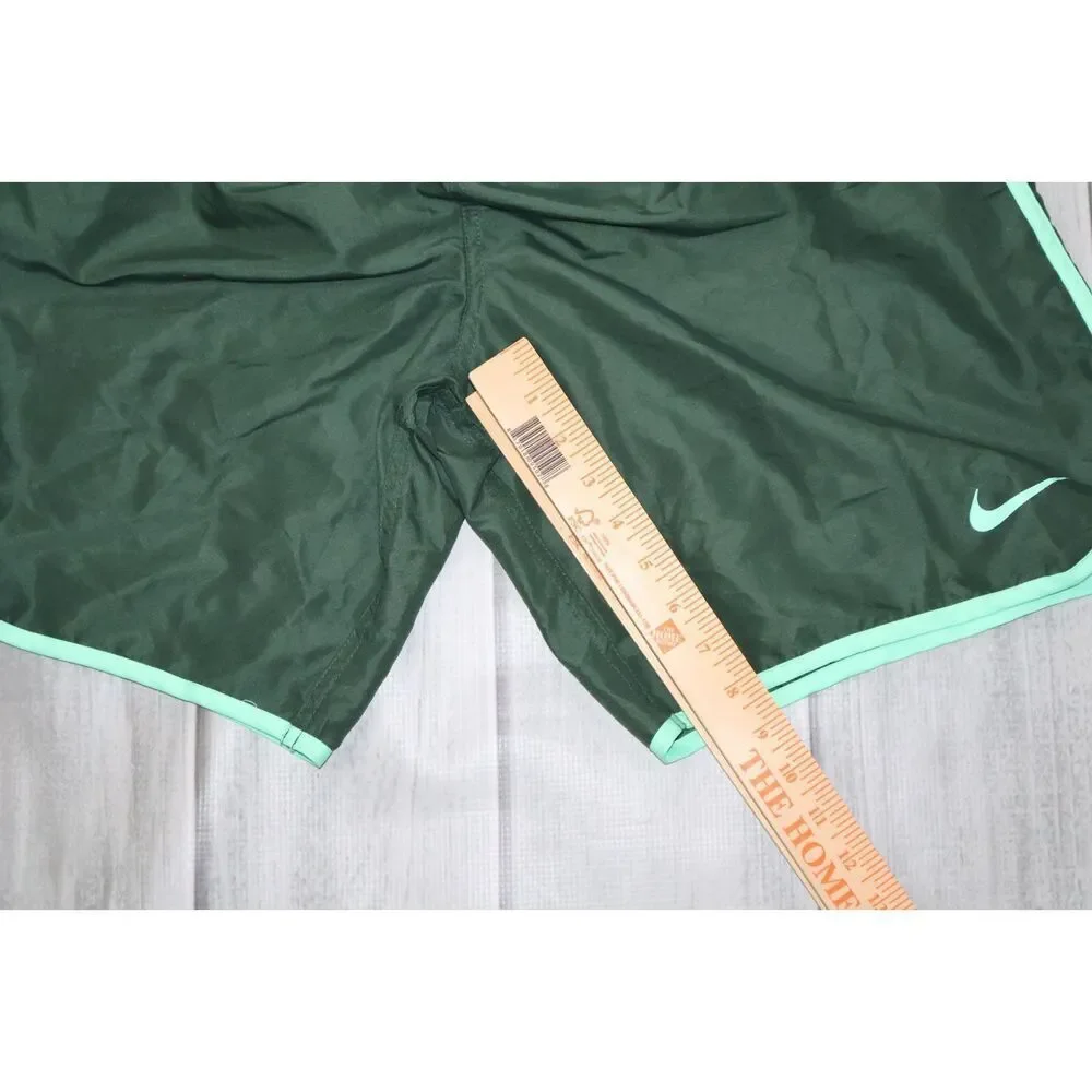 NEW Nike Men's Swim Diverge Liner Volley Shorts 9 in Green, Large Camp Hike